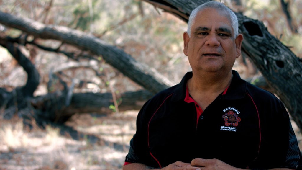 Chairman of the Ewamian Aboriginal Corporation, Ken Georgetown. Image Credit / Talaroo Hot Springs